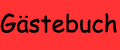 G&auml;stebuch